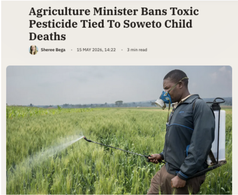 South Africa Bans Terbufos May 2026